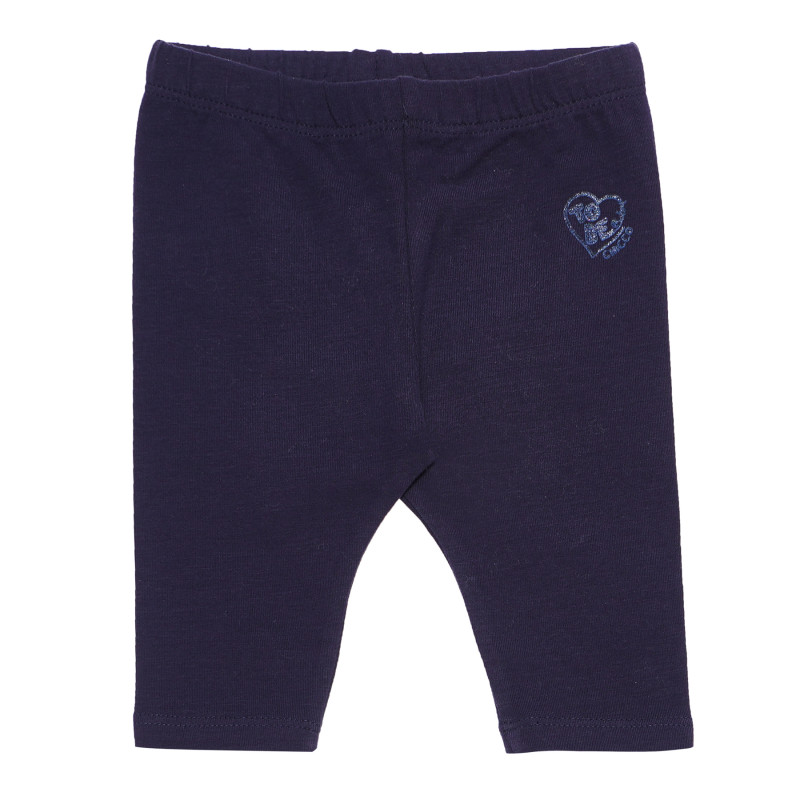 Pantaloni pentru copii, albastru închis cu imprimeu  181054