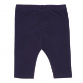 Pantaloni pentru copii, albastru închis cu imprimeu Chicco 181055 2