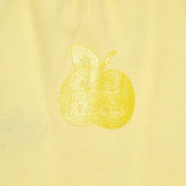 Body galben din bumbac pentru fetițe Tape a l'oeil 181073 2