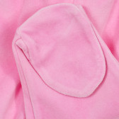 Pantaloni cu talpă pentru copii, în roz ZY 181209 3