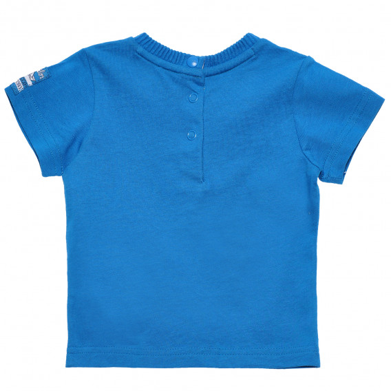 Bluză din bumbac pentru copii, albastră Chicco 181212 2
