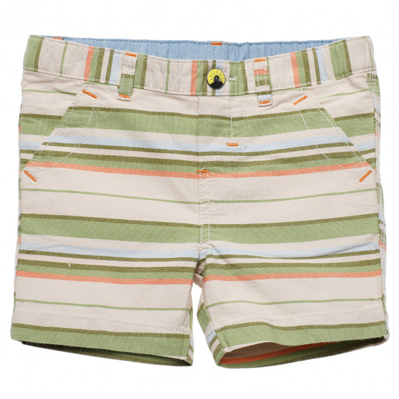 Pantaloni din bumbac pentru bebeluși, multicolori Chicco 181247 