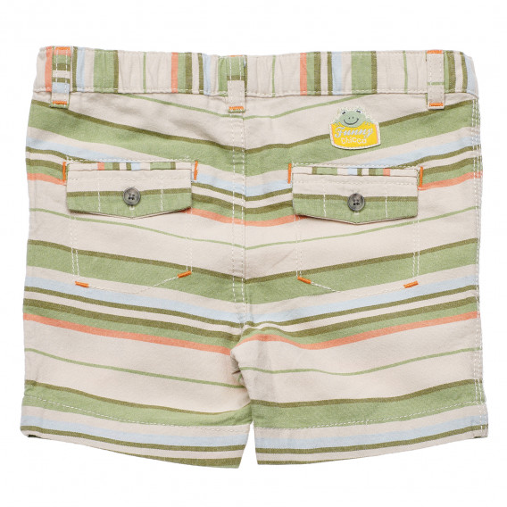 Pantaloni din bumbac pentru bebeluși, multicolori Chicco 181248 2