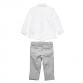 Set pentru bebeluși cu cămașă și pantaloni Chicco 181253 3