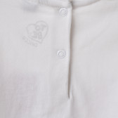 Bluză pentru copii, albă cu imprimeu Chicco 181262 4