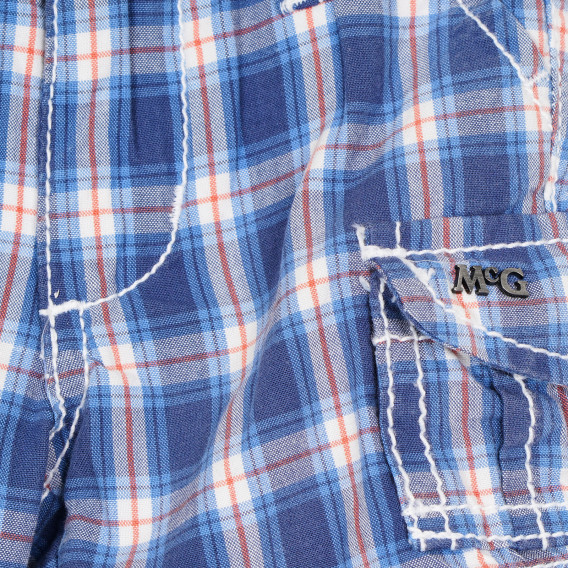 Pantaloni scurți albaștri din bumbac, pentru băieței McGregor 181300 2