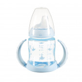 Sticlă pentru suc din polipropilenă First Choice în albastru, 150 ml. NUK 181554 3