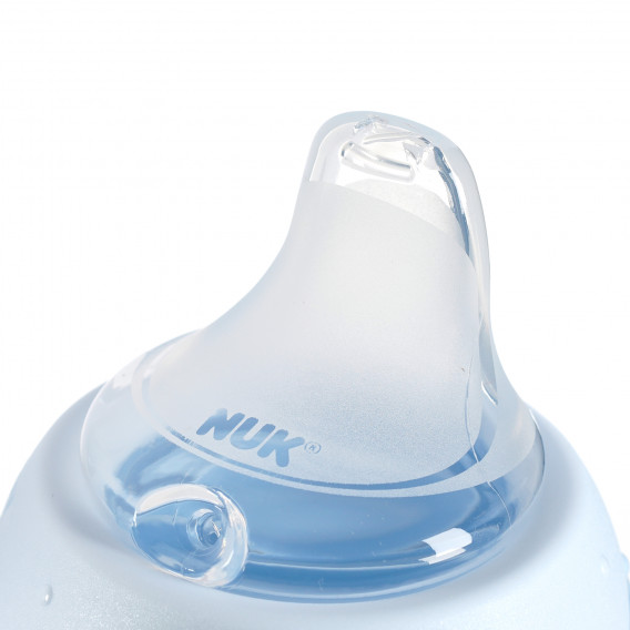 Sticlă pentru suc din polipropilenă First Choice în albastru, 150 ml. NUK 181556 5