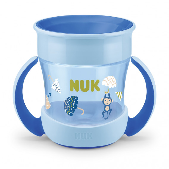 Cupă Evolution Mini Magic din polipropilenă, albastră, 160 ml.  NUK 181562 8