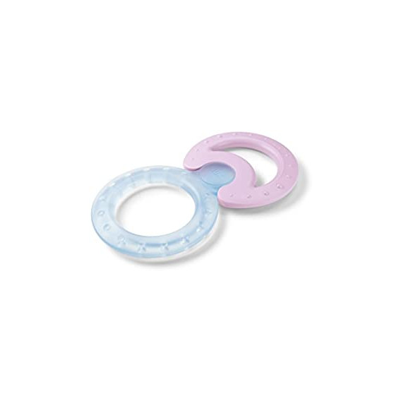 Jucărie de dentiție inel violet pentru bebeluși de 3+ luni, 1 buc. NUK 181734 