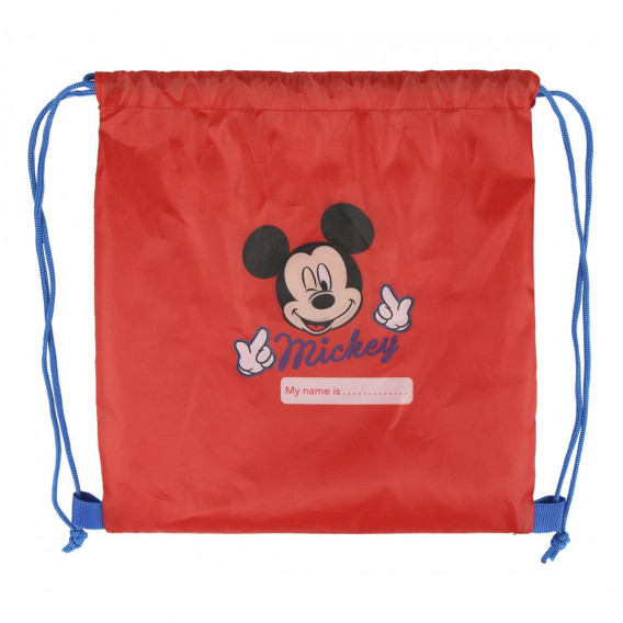 MICKEY, set roșu de teniși și geantă pentru băieți Mickey Mouse 181810 3