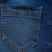Jeans din bumbac albastru, pentru fete alive 181863 4
