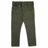 Jeans din bumbac pentru băieți, verde închis Highway 181925 
