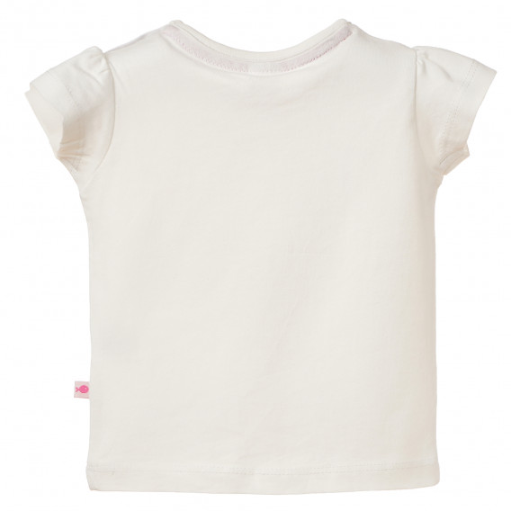 Tricou alb din bumbac pentru bebeluși, peștișori Disney 182076 2