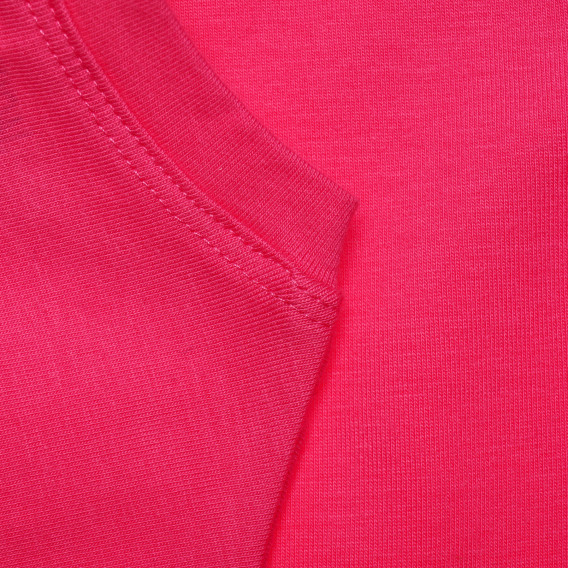 Tricou de bumbac pentru fete, culoarea roz FZ frendz 182141 3