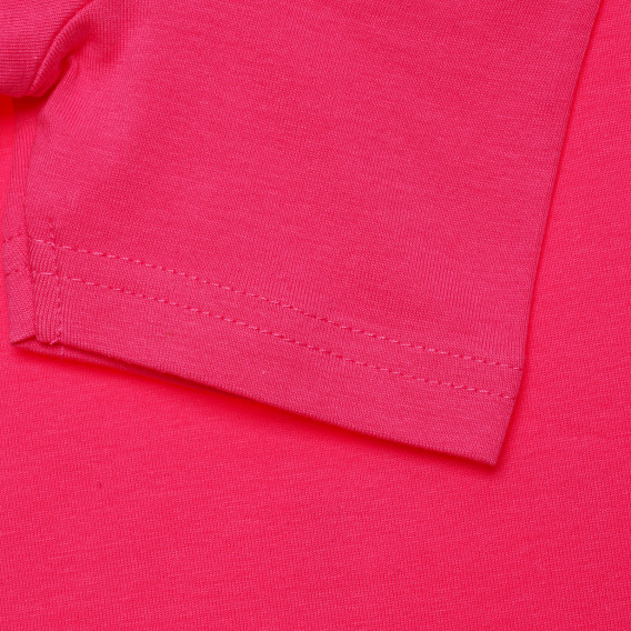 Tricou de bumbac pentru fete, culoarea roz FZ frendz 182142 4