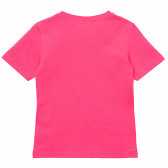 Tricou de bumbac pentru fete, culoarea roz FZ frendz 182143 2