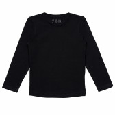 Bluză din bumbac, culoarea neagră, pentru fete FZ frendz 182277 