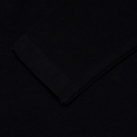 Bluză din bumbac, culoarea neagră, pentru fete FZ frendz 182278 3