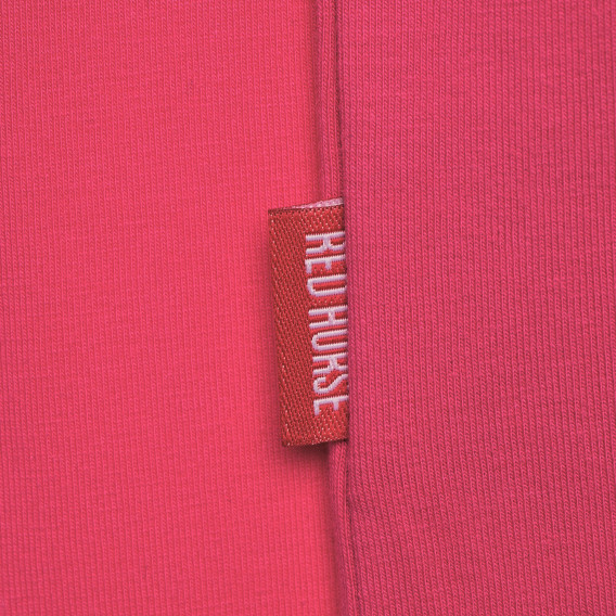 Bluză din bumbac cu mânecă lungă, marca Red Horse, cu cusături argintii pentru fete Red Horse 182465 3