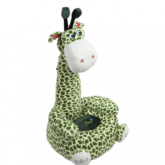 Fotoliu / puf pentru bebeluși - Girafă verde HomyDesign 182669 2