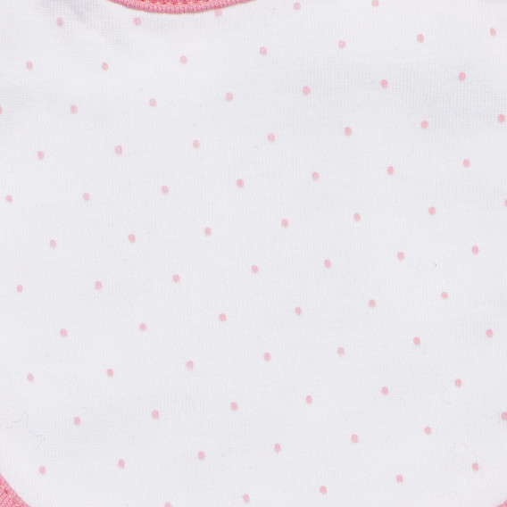 Bavețică din bumbac pentru bebeluși, roz Idexe 182784 2