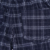 Pantaloni din bumbac, pentru bebeluși, culoare albastră Chicco 183046 3