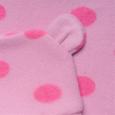 Set fes și păturică pentru bebeluși, în roz  183107 2