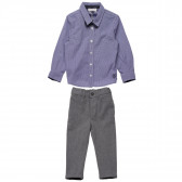 Set din două piese - pantaloni și cămașă, pentru băieți Chicco 183144 