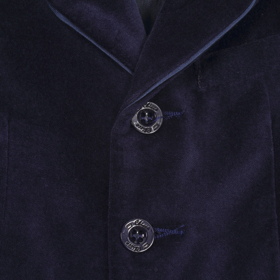 Jachetă cu nasturi pentru băieți, albastră Chicco 183214 2