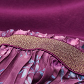 Rochie violet cu flori, pentru fete Idexe 183485 3