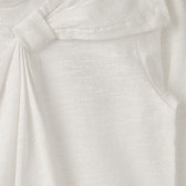 Bluză din bumbac, cu fundiță, pentru fete Idexe 183537 2