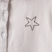 Bluză albă cu guler, pentru fete Idexe 183550 3