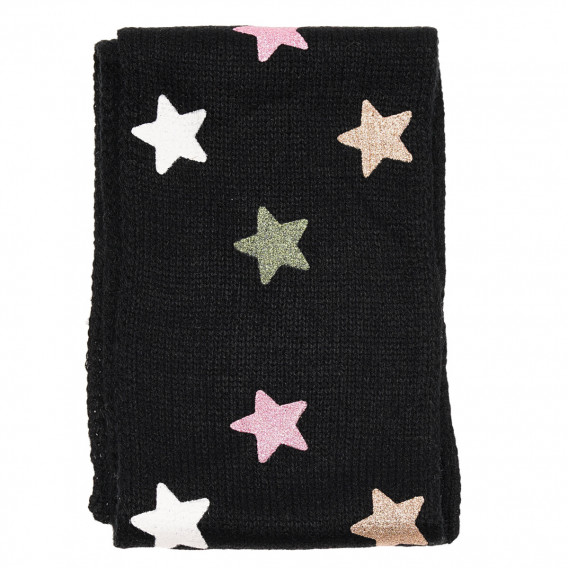 Fular tricotat cu steluțe strălucitoare pentru fete Idexe 183966 