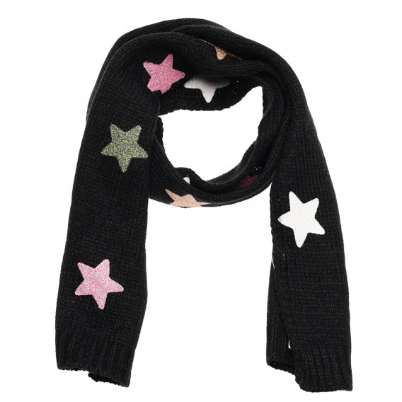 Fular tricotat cu steluțe strălucitoare pentru fete Idexe 183967 2