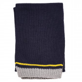 Fular acrilic tricotat în albastru pentru baieți Idexe 183981 3