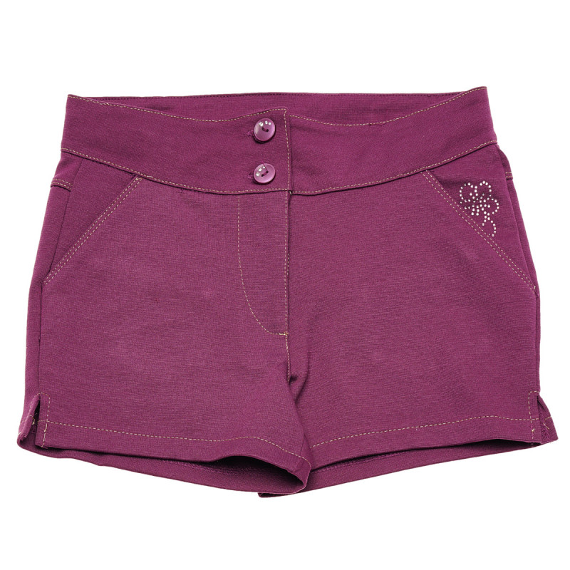 Pantaloni scurți pentru fete, violet  184007