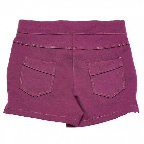 Pantaloni scurți pentru fete, violet Idexe 184008 2