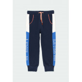 Pantaloni sport cu accente de culoare pentru băieți Boboli 184099 