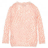 Cardigan de culoare coral, pentru fete Your Fashion Trend 184127 3