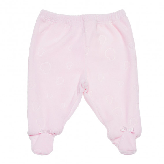 Pantaloni cu botoșei, roz Birba 184586 