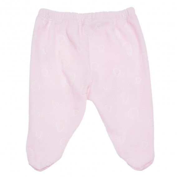 Pantaloni cu botoșei, roz Birba 184587 2