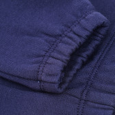 Pantaloni din bumbac, pentru bebeluși, albastru închis Idexe 184665 4