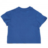 Bluză din bumbac pentru băieți, albastră Chicco 185044 2