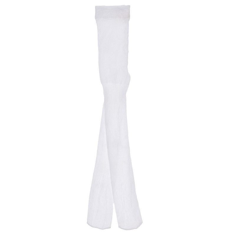 Ciorapi pentru fete, alb simplu  185099
