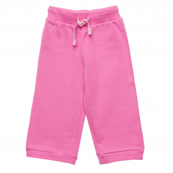 Set din două piese roz: bluză și pantaloni pentru fete Disney 185474 2