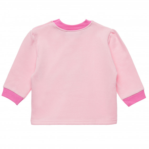 Set din două piese roz: bluză și pantaloni pentru fete Disney 185476 4