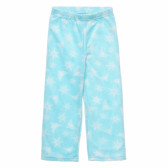 Set din două piese albastru deschis: bluză și pantaloni pentru fete Disney 185484 2