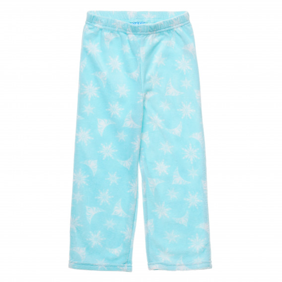 Set din două piese albastru deschis: bluză și pantaloni pentru fete Disney 185484 2