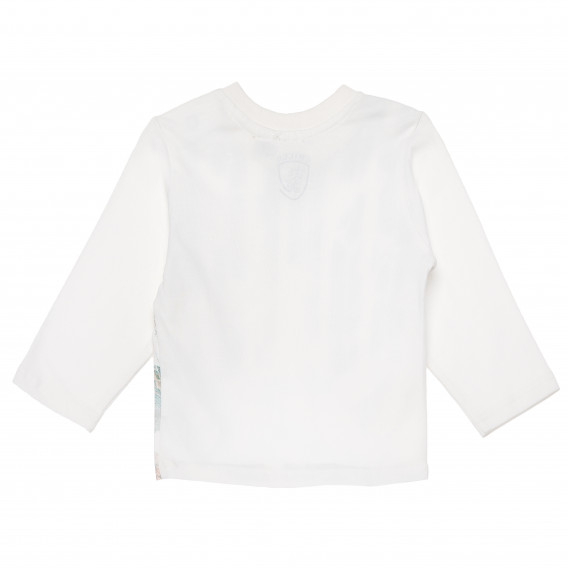 Bluză albă cu mâneci lungi pentru băieți Chicco 186937 2